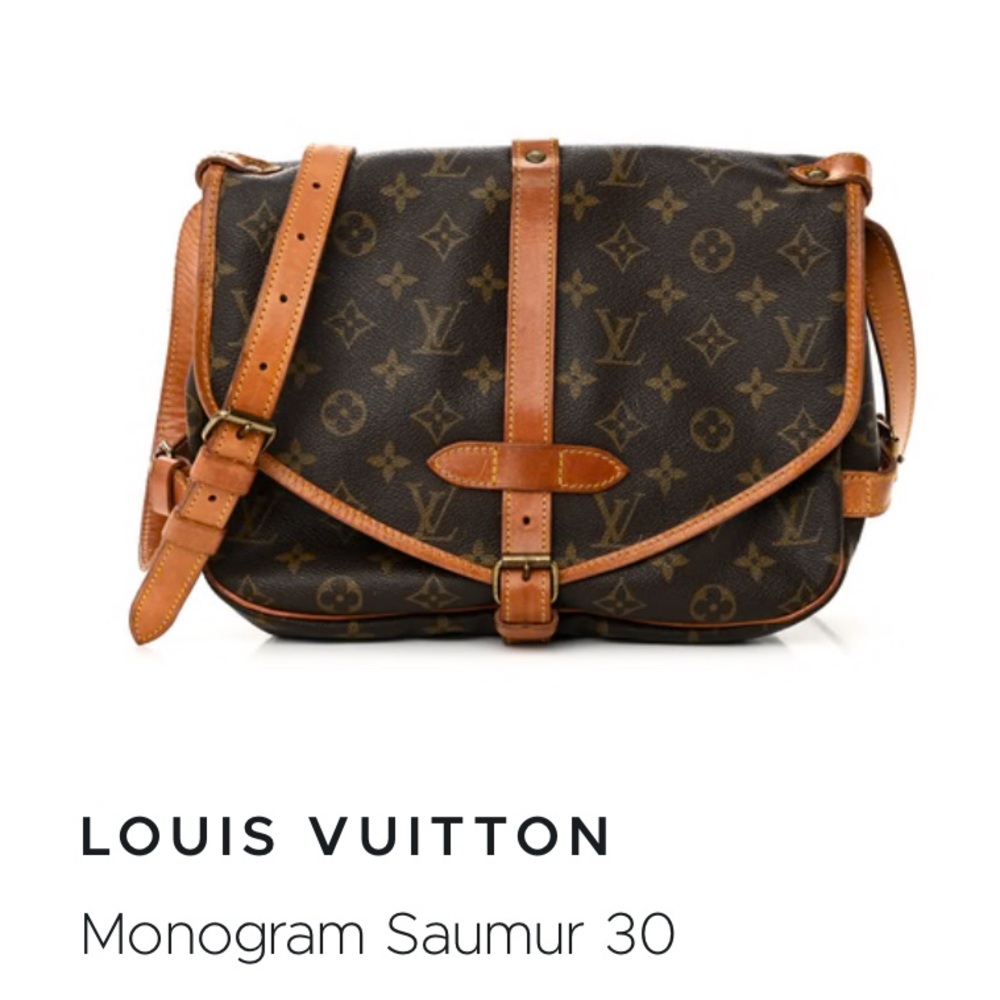 Louis Vuitton Brown Monogram Crossbody